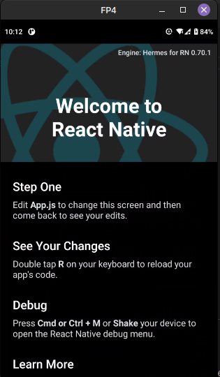 React Native Dashboard
