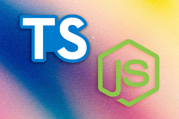 TypeScript and Node Logos