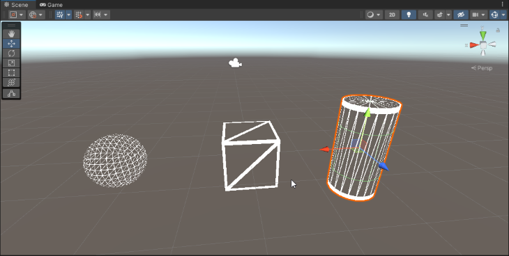 Shader Showing Triangles