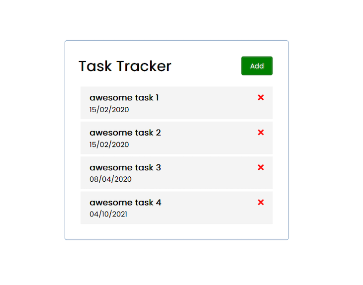 Task tracker