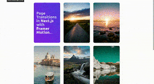 Advanced page transitions with Next.js and Framer Motion - LogRocket Blog
