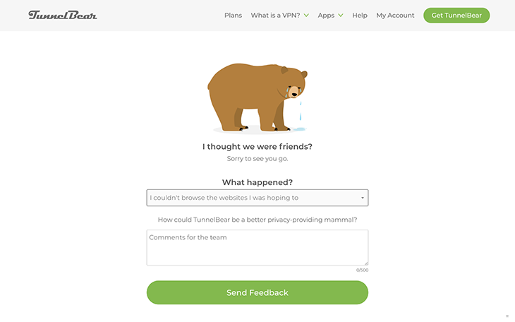 Tunnelbear VPN Example