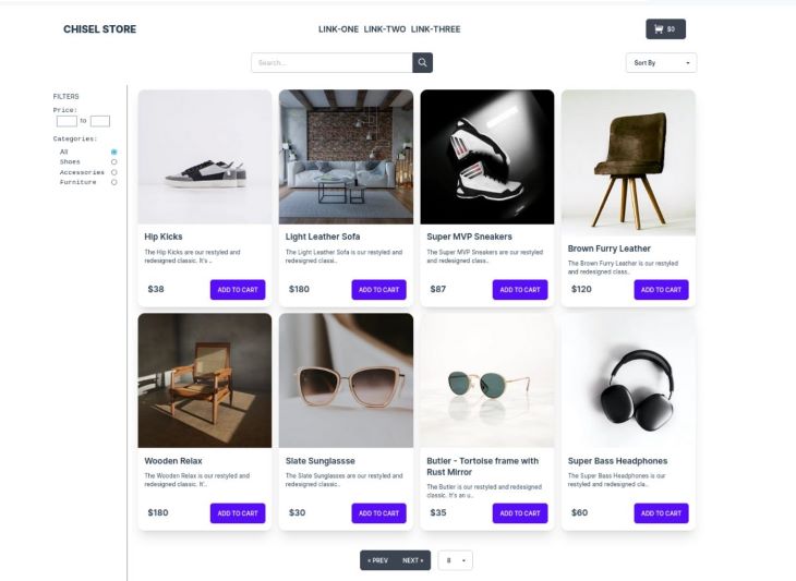 Ecommerce Storefront