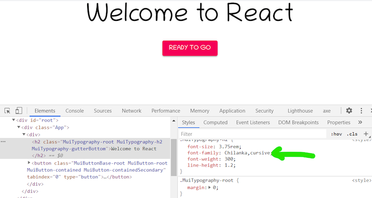 React Components Rendered Chilanka