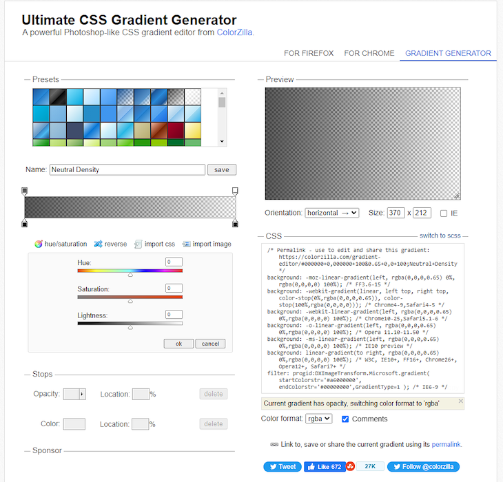  Ultimate CSS Gradient Generator