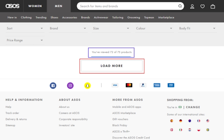 Infinite Scroll Loading Examples Pagination vs. infinite scroll: Making the right decision for UX ...