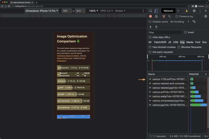 Image Optimization DPR