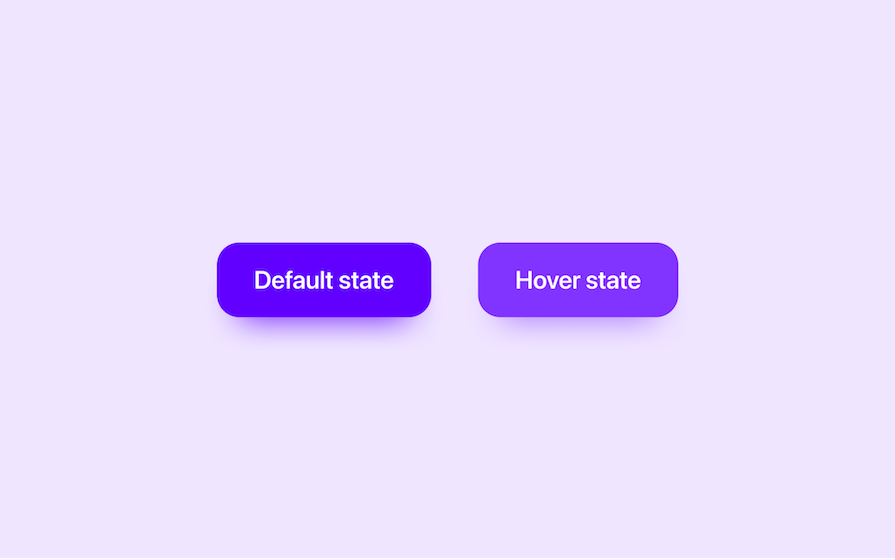 Creating Hover State For Cta (Right) To Distinguish From Default State (Left) Makes Buttons And Links Feel More Interactive And Interesting