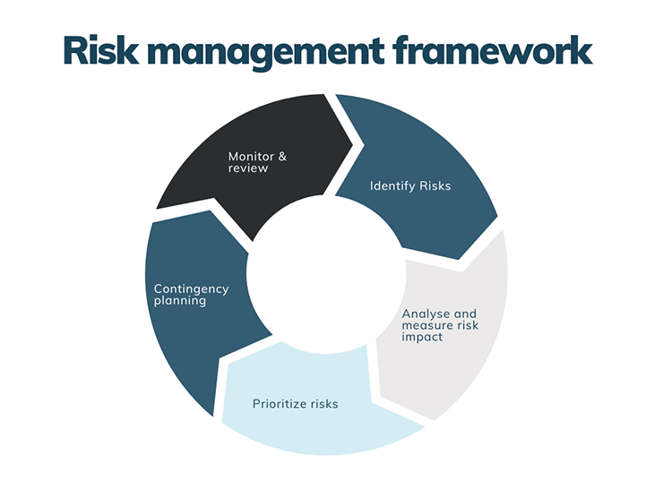 Risk Management Frameworks Graphic