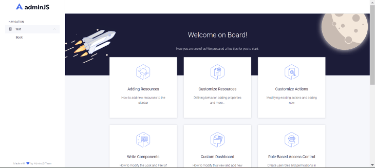 Build a full-stack application with AdminJS - LogRocket Blog
