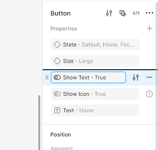 How To Reorder Component Property In Figma