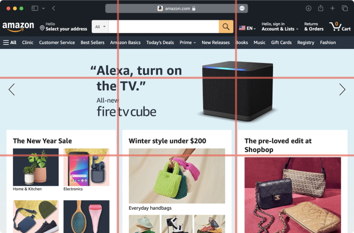 Amazon Home Page