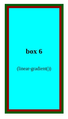 Double-Border Example CSS Linear-Gradient Function