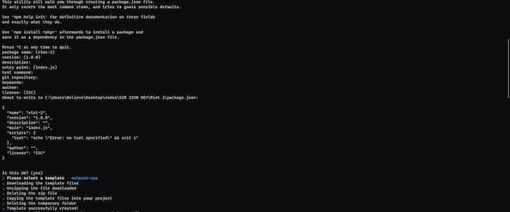 Riot.js SPA Template