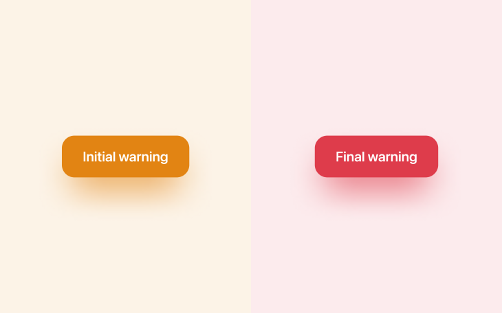 Cancel Button Color