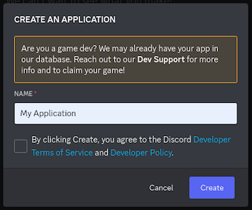 Prompt To Enter Name For Application Or Check With Dev Support To See If App Already Exists