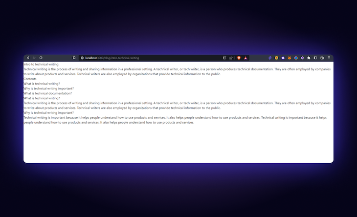 Интеграция MDX и Next.js с MDX-Remote