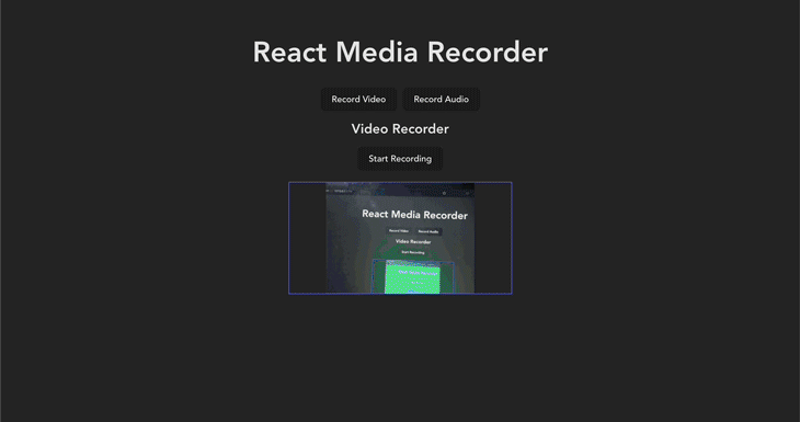 React Media Recorder With Playback Feature