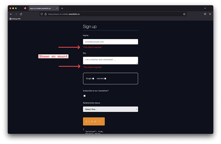 Build powerful React forms with Informed - LogRocket Blog