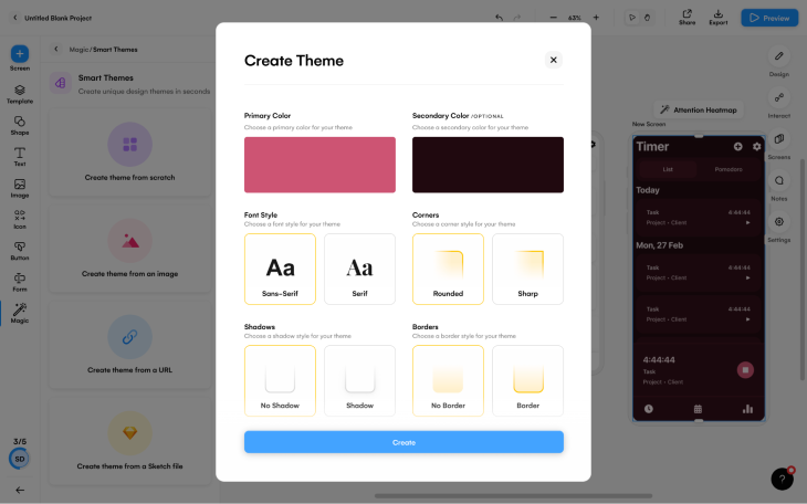 Create Theme