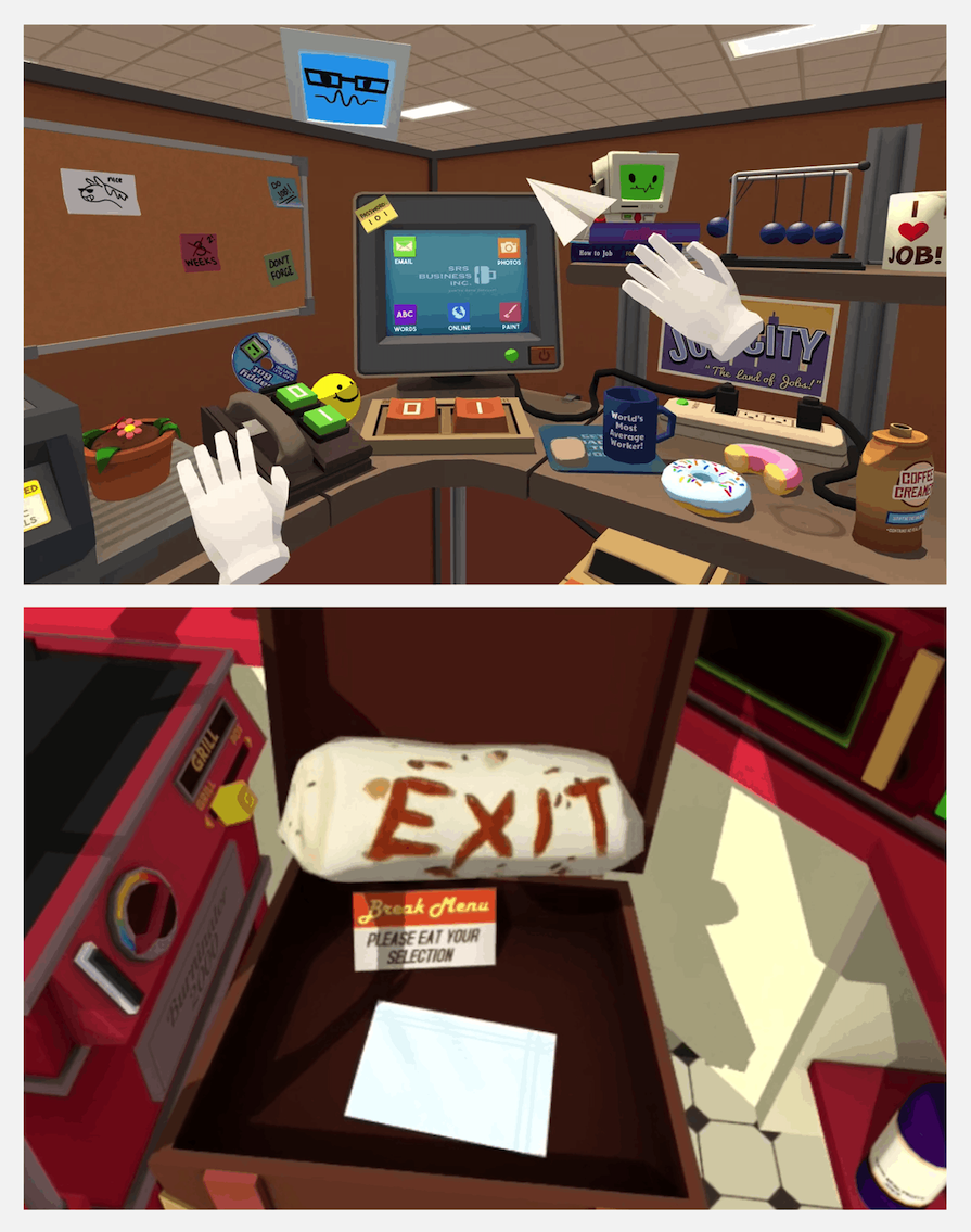 Example Of Skeuomorphism In Virtual Reality Game