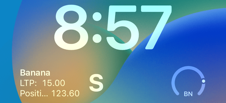 lock screen widgets macos