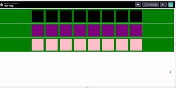 Flex-Wrap Rows Adjusting According To Screen Size