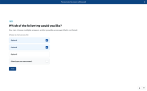 Single Response Questions Examples Understanding the different types of survey questions - LogRocket Blog