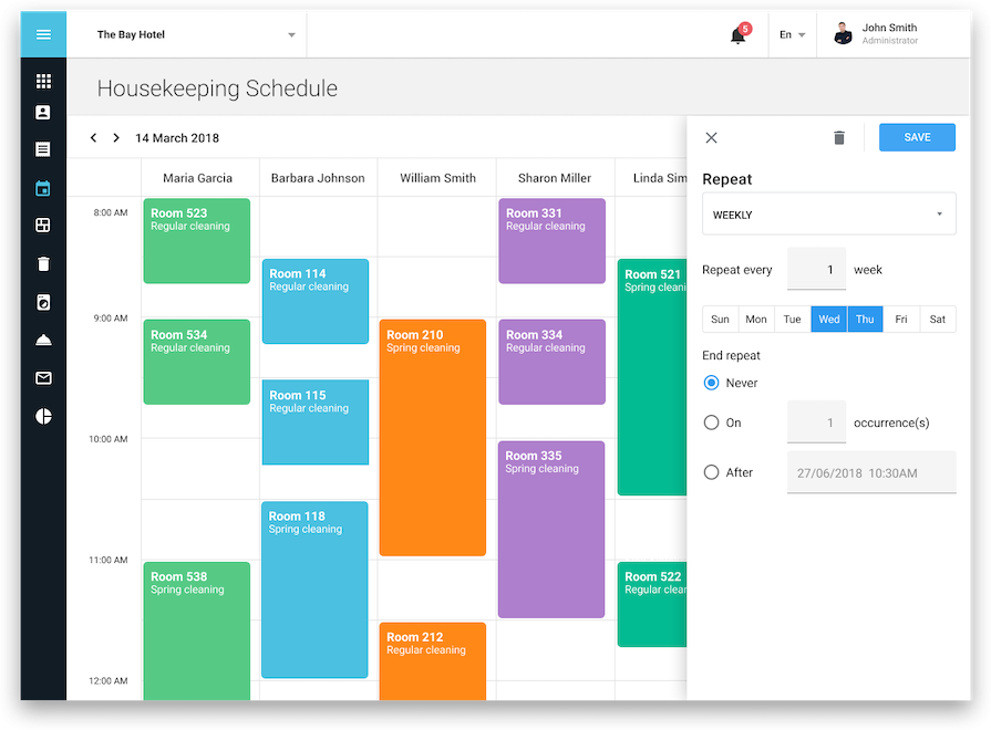 Devextreme React Scheduler Example