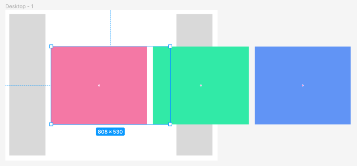 Content Overflowing the Bounding Box in Prototype