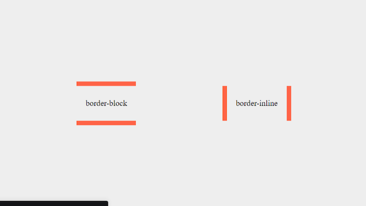 CSS Logical Properties Border Block Border Inline