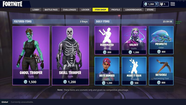 Fortnite Game Skin Upgrades