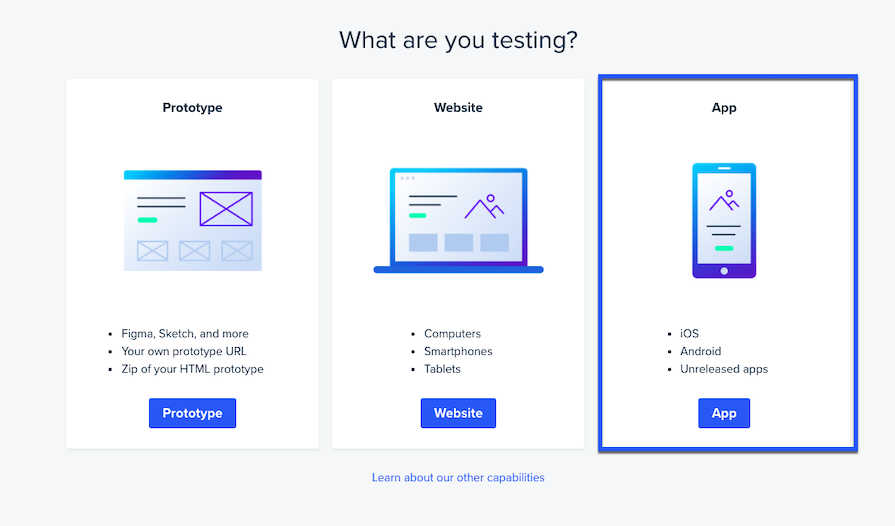 Usertesting Platform Capabilities For Testing Prototype, Website, Or App