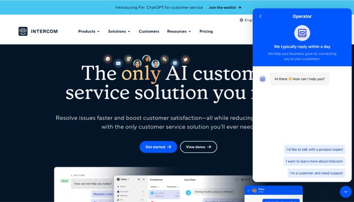 Intercom Chatbot