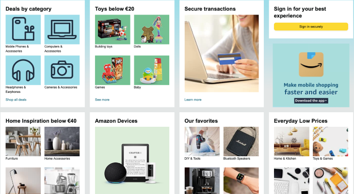 Amazon Categories