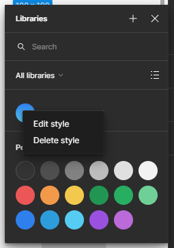 Editing the Color Property in Figma