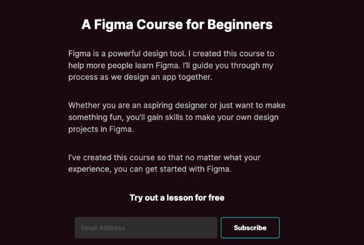 Figma Course for Beginners