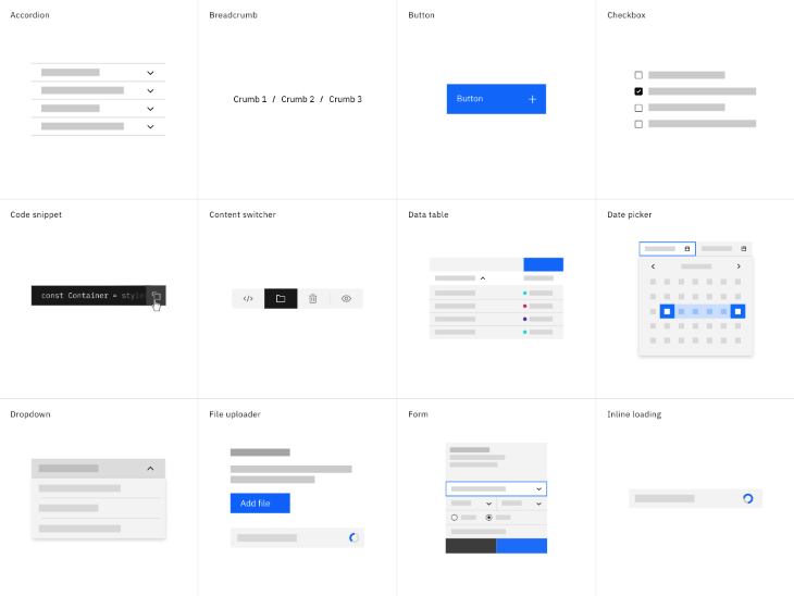 IBM's Carbon Design System