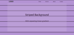 5 ways to implement a striped background with CSS only - LogRocket Blog