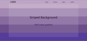 5 ways to implement a striped background with CSS only - LogRocket Blog
