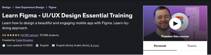 Learn Figma on Udemy