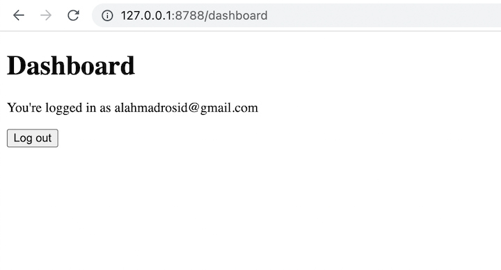 Superflare Dashboard Successful Registration