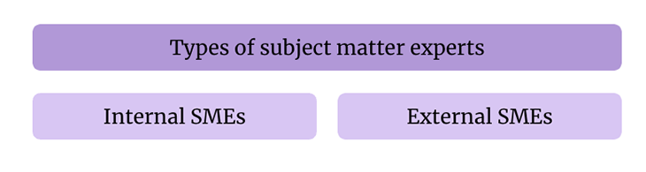 Types Of Subject Matter Experts