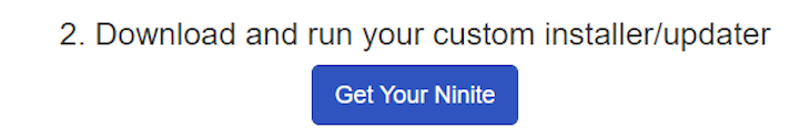 Get Your Ninite Button With Instructions To Download And Run Automated Custom Installer