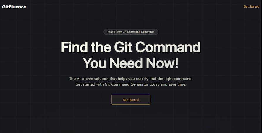 Gitfluence Ai Tool Homepage