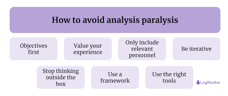 How to Avoid Analysis Paralysis