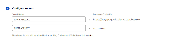 Environment Variables Injected Cloudflare Workers Account