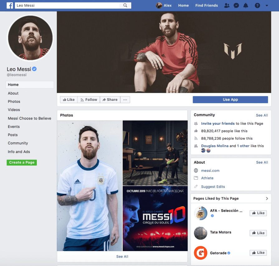 Facebook 2019