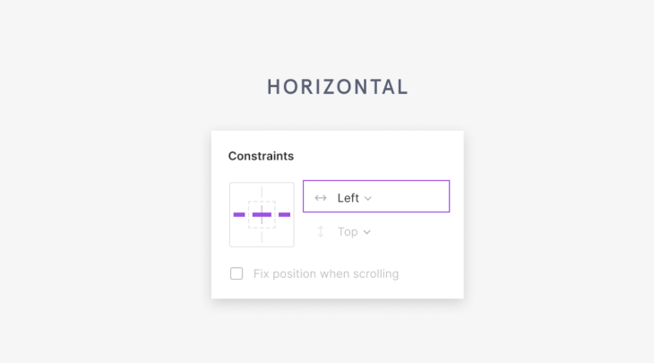Horizontal Constraints
