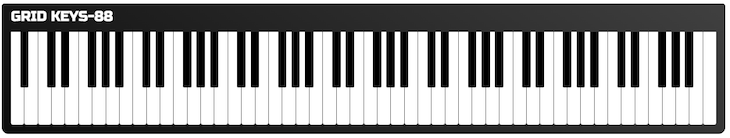 88 Key Variant Of Virtual Piano